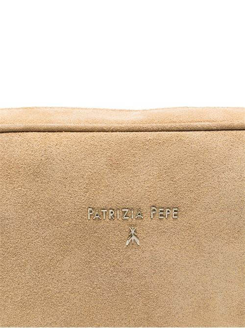 Borsa donna a tracolla beige PATRIZIA PEPE | CB8985L152B880